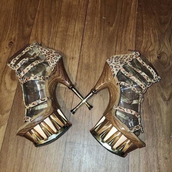 Kotonica Cheetah Print Platform 🐆 - Picture 3 of 9